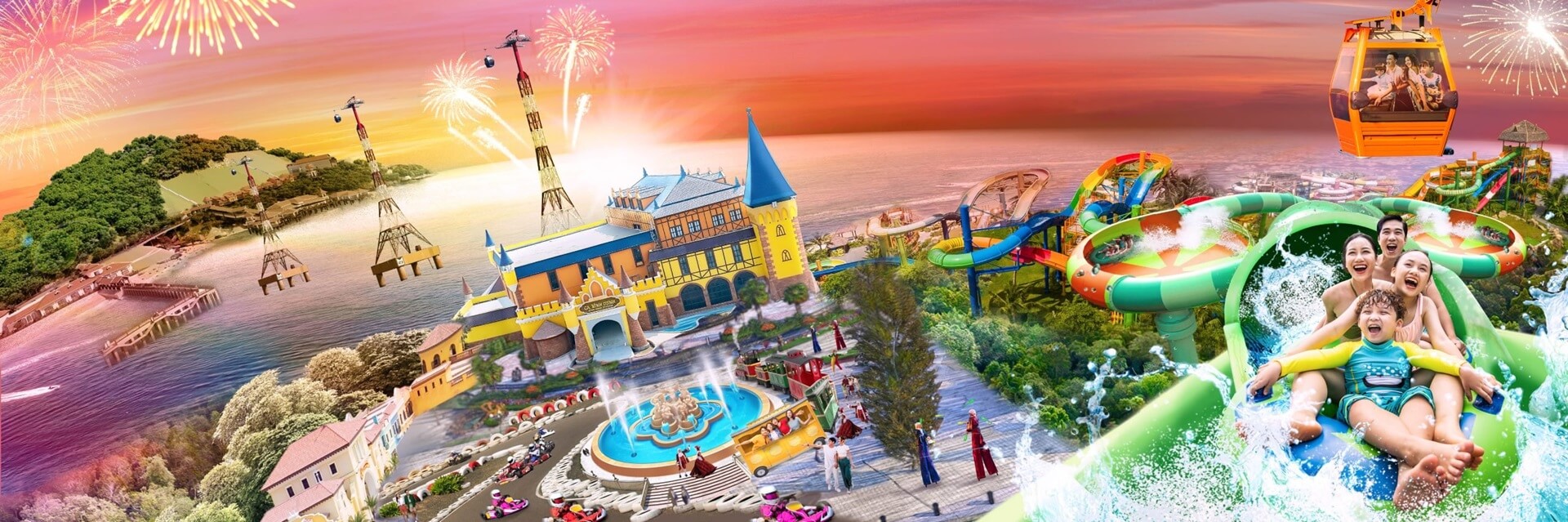 VinWonders Cửa Hội phù hợp khi du lịch Nghệ An